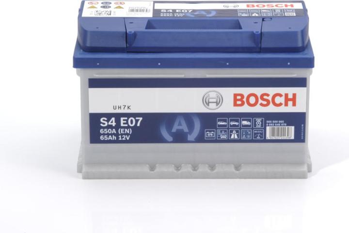 Actual product image Bosch Automotive S4 E07 (12 V, 65 Ah, 650 A)