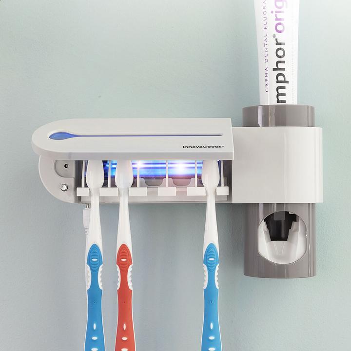 Actual product image InnovaGoods Zahnbürstenhalter mit UV-Sterilisation