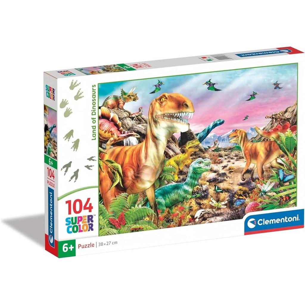 Clementoni Multicolore Puzzle Super Colour Trolls 3, 104 Pezzi. (104 Pezzi)