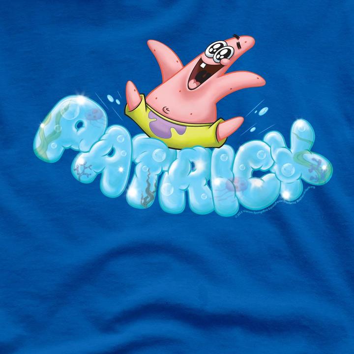 Immagine prodotto Spongebob Squarepants Happy Go Lucky Maglietta Patrick Star (Patrick Stella) Uomo (XXL)