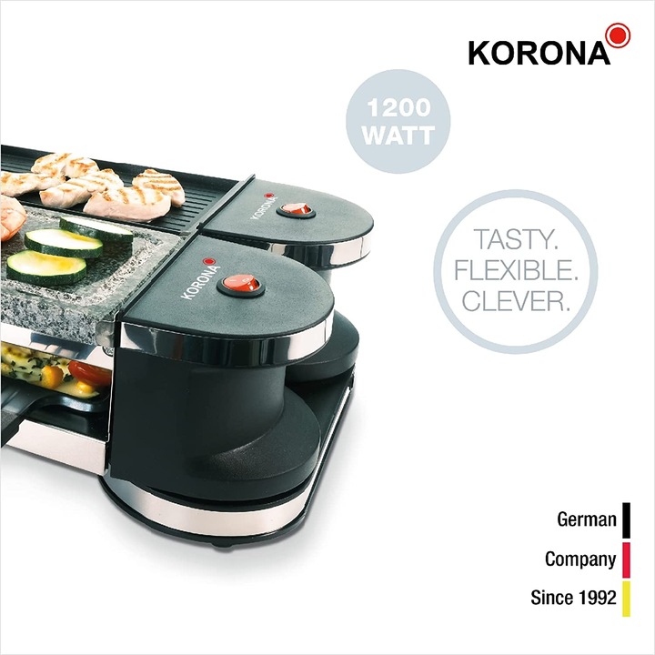 Productafbeelding Korona 4507 Raclette voor 8 personen, steen/aluminium