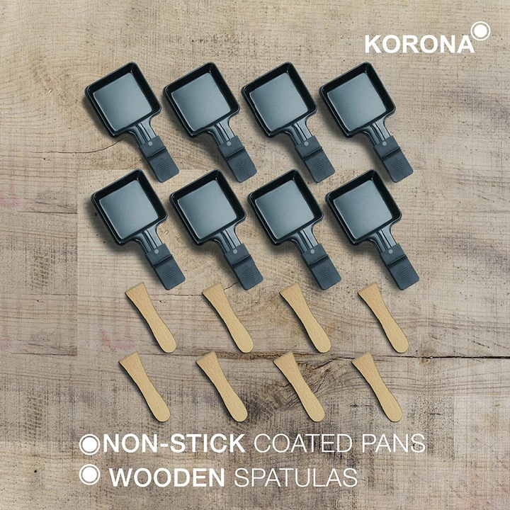 Productafbeelding Korona 4507 Raclette voor 8 personen, steen/aluminium