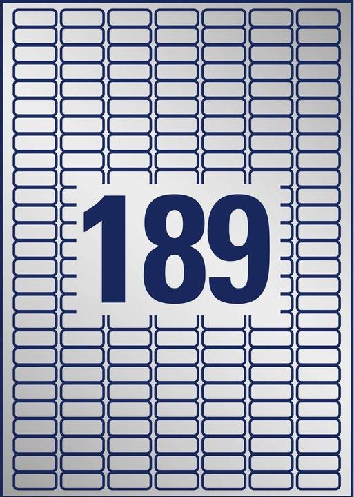 Actual product image Avery Nameplate labels