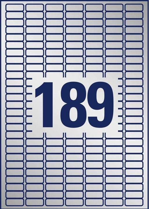 Actual product image Avery Nameplate labels