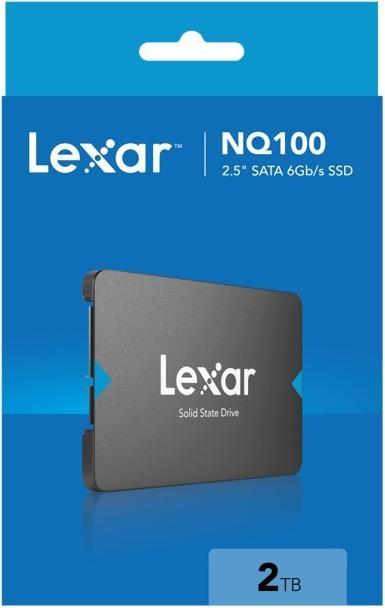 Productafbeelding Lexar Hard drive SSD NQ100 2.5" SATA III SSD 2TB | (2000 GB, 2.5")