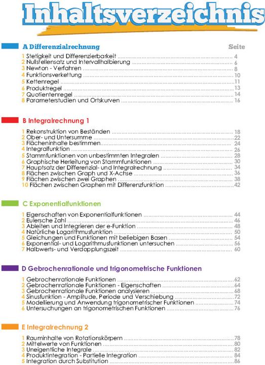 Produktbild Mathematik Oberstufe 2 - StrandMathe Übungsheft und Lernheft Gymnasium Klasse 11/12/13: Matheau (Deutsch, Christian Hotop, Conrad Zimmermann, Vincent Flasbart, 2016)