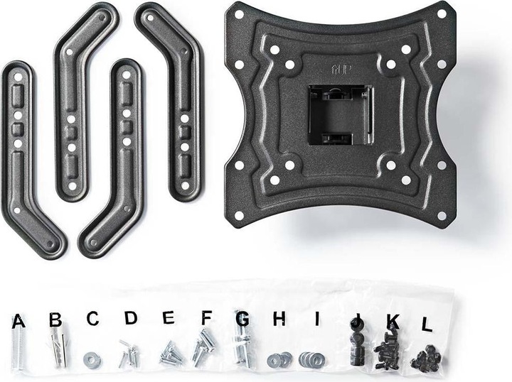 Immagine prodotto Nedis Supporto a parete per TV con movimento completo da 23 pollici (Muro, 55", 30 kg)