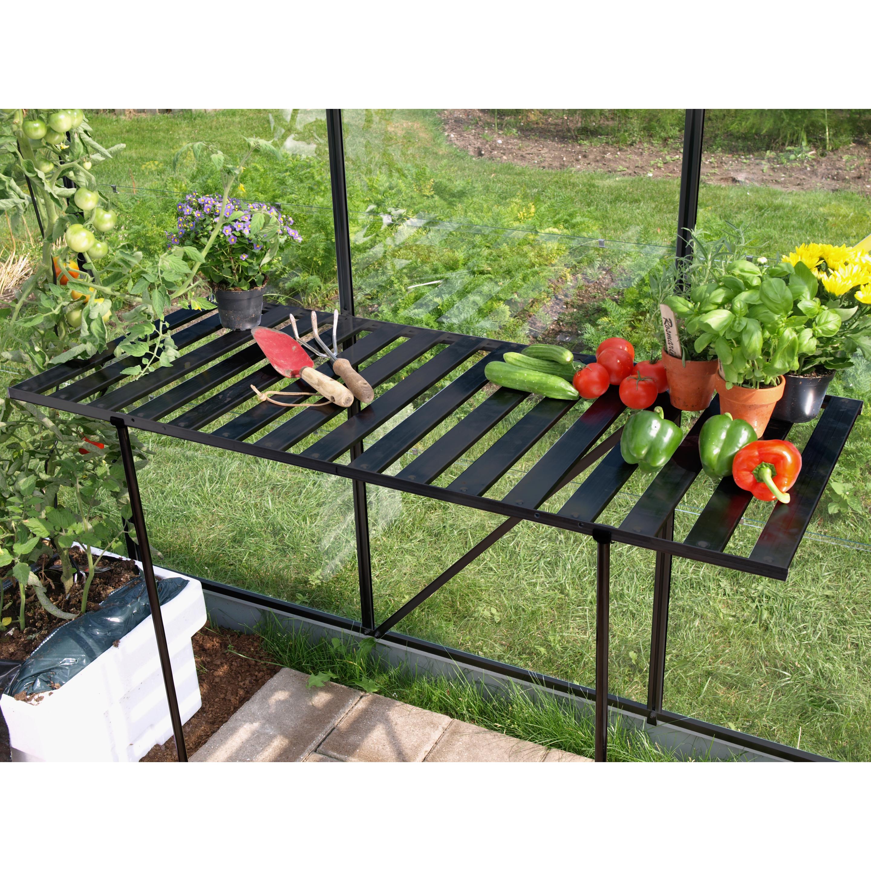 Vitavia, Gewächshaus, Alutisch, abklappbar, 120x56x81cm