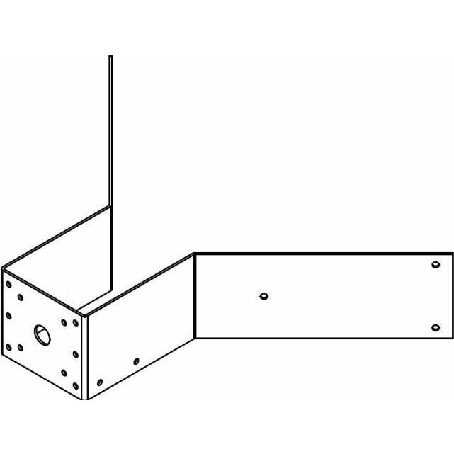 Bosch Security Systems Corner Mount Bracket, White, Barcode-Scanner Zubehör