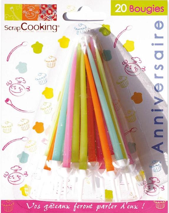Actual product image ScrapCooking Set of 12 candles (12 x)