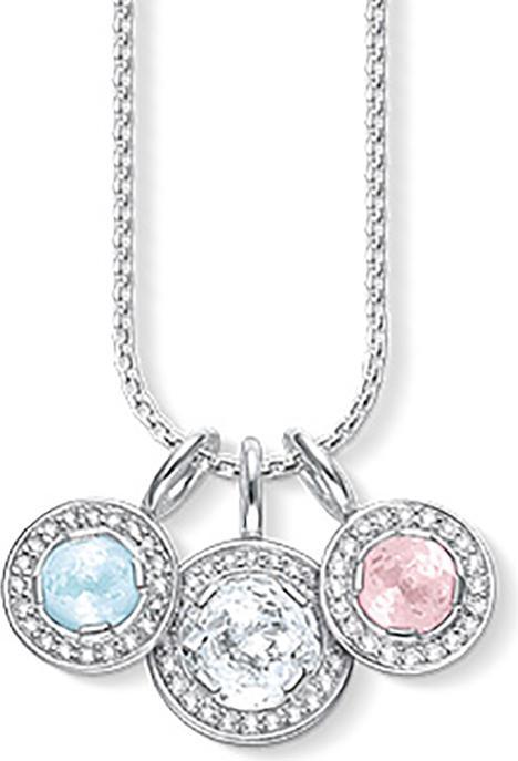 Immagine prodotto Thomas Sabo Catena con 3 pendenti AIR-KE1467-861-7 (Argento 925, 42 cm)