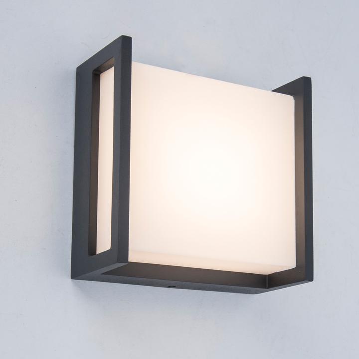Produktbild Lutec LEDAussenwandleuchte QUBO (650 lm, IP54)