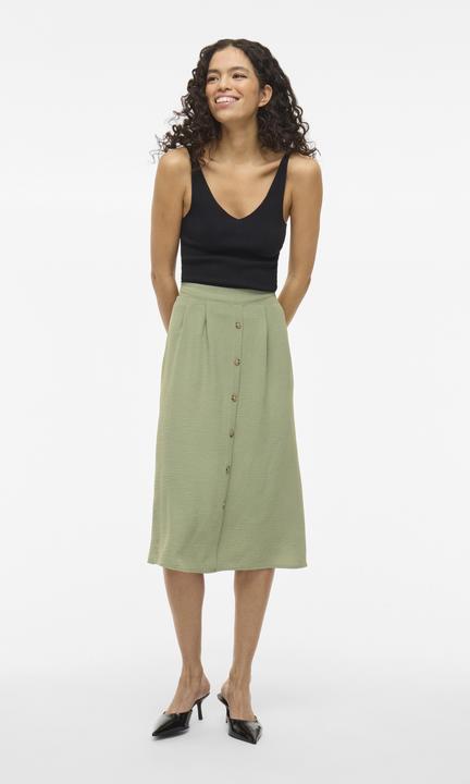 Produktbild Vila High Waist Midirock (36)