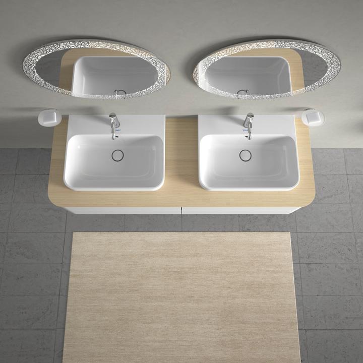 Image du produit Duravit Vasque à poser 60 x 46 cm Happy D.2 Plus blanc 2360600000 (460 mm, 600 mm)