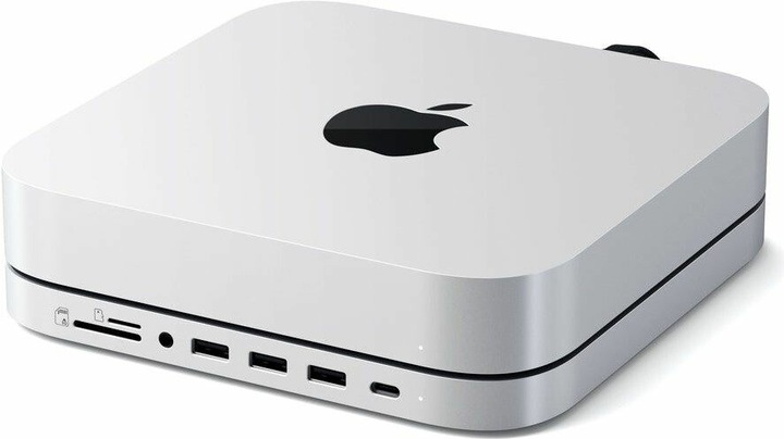 Satechi Supporto USB-C & Hub per Mac Mini (USB-C, 4 Porti)