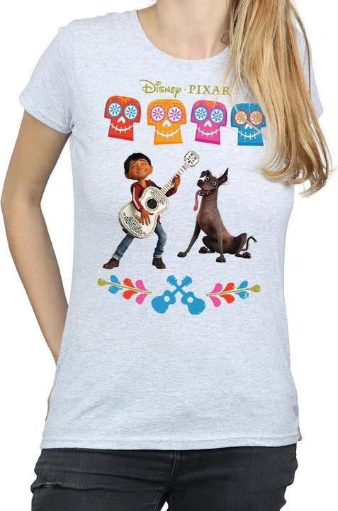 Actual product image Disney Womens/Ladies Coco Miguel Logo Cotton T-Shirt (S)