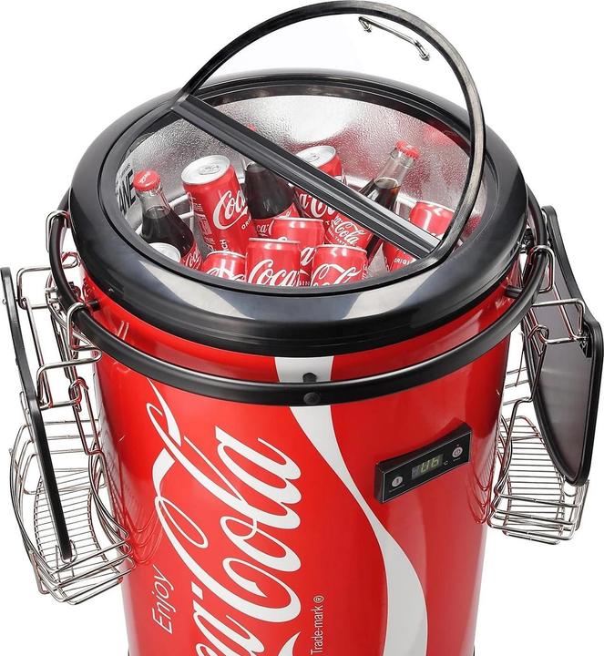 Image du produit Coca Cola SPC-88CC Party Cooler, 50L, 4 roulettes, écran LED (50 l)