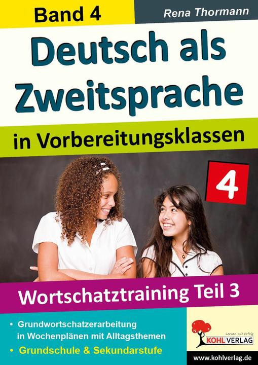 Produktbild Deutsch als Zweitsprache in Vorbereitungsklassen Band 4 (Deutsch, Rena Thormann, 2014)