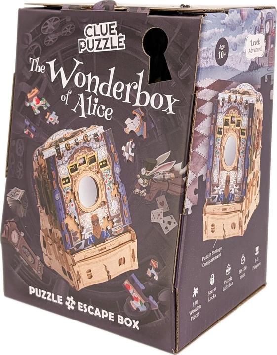 Image du produit iDventure CluePuzzle - The Wonderbox of Alice - Rätselbox (Allemand, Anglais, Français, Italien)