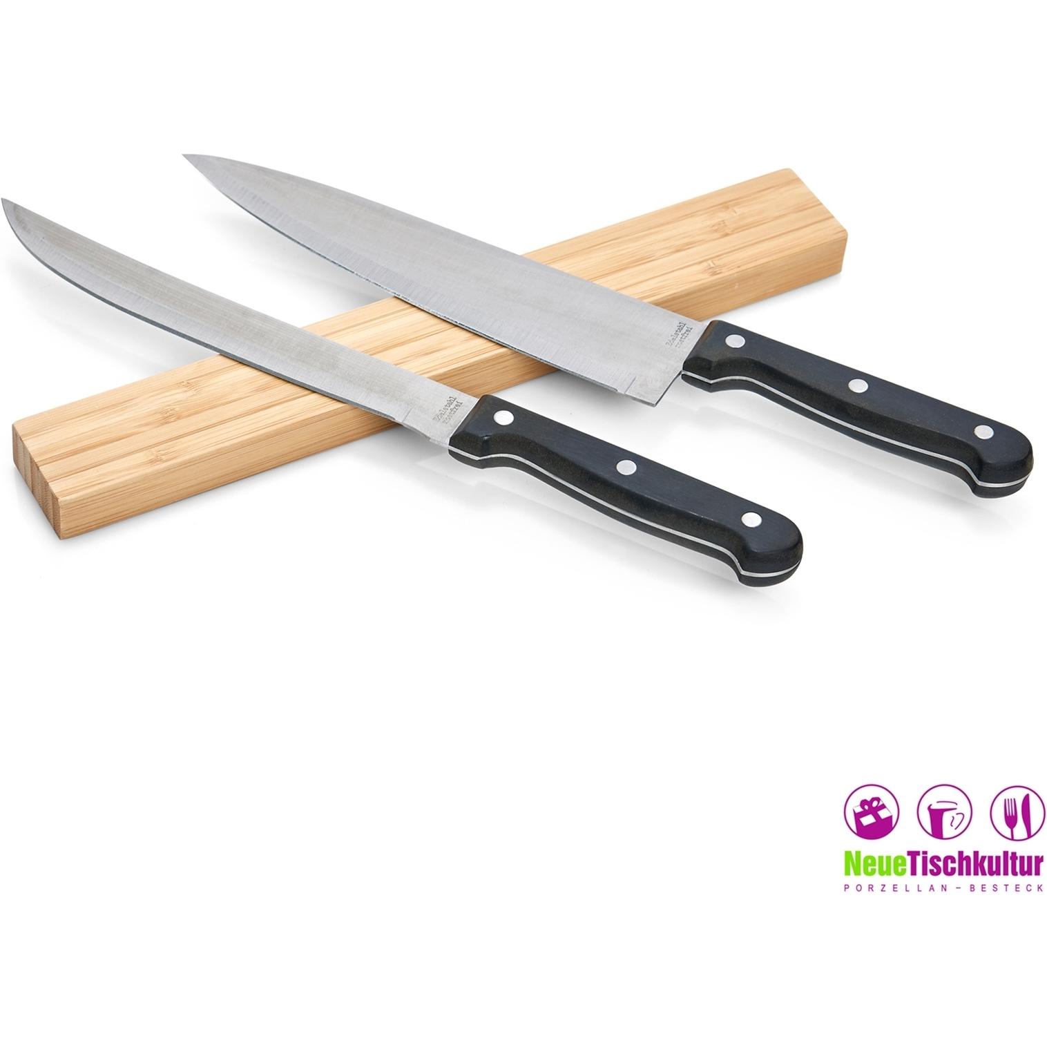 neuetischkultur Magnetleiste, Messerblock, Braun