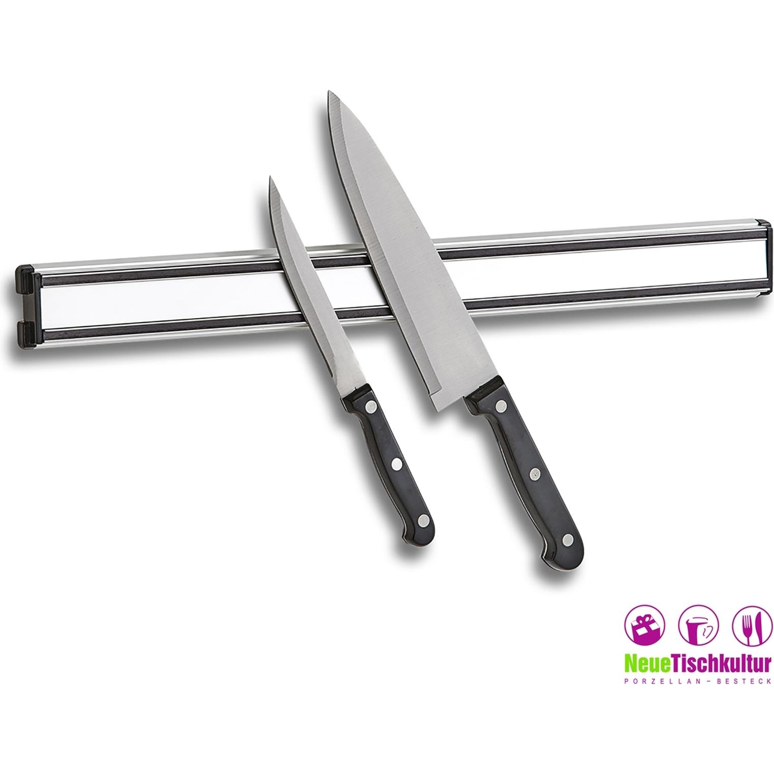 Thumbnail - neuetischkultur Küchen-Magnetleiste, Messerblock, Silber