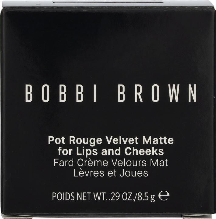 Actual product image Bobbi Brown Pot Rouge for Lips and Cheeks Velvet Matte Blush (Muted Peach, Rose)