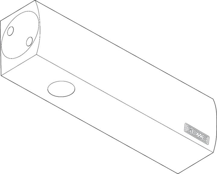 Productafbeelding Geze Inbouw deurdranger TS 2000 NV BC wit 9016 NL 2-4 zonder meenemer (Interieur)