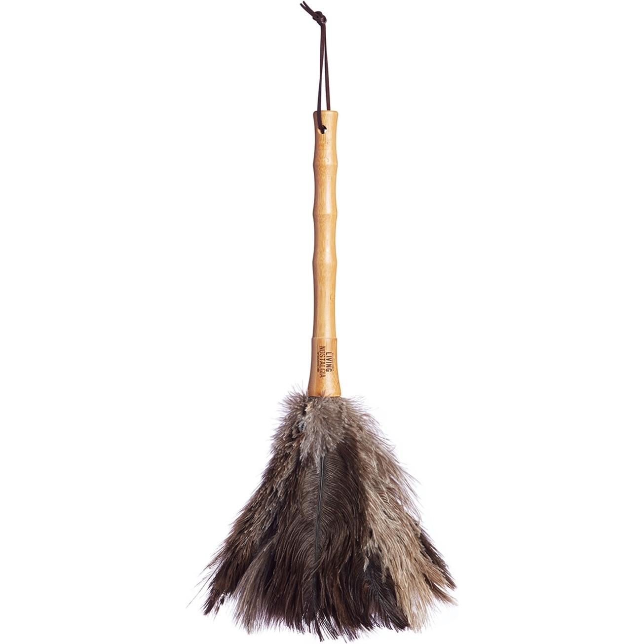 HTI-Living Staubwedel aus Straussenfedern, Reinigungsutensil, Braun