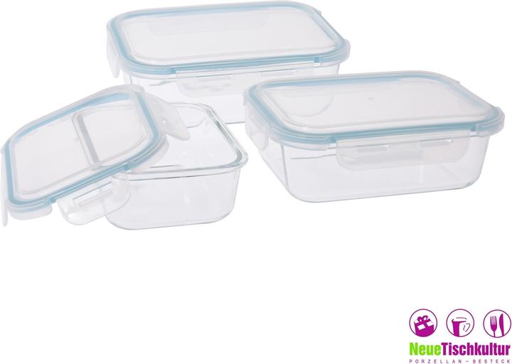 Produktbild neuetischkultur Vorratsschale aus Glas, 3er Set (3.11 l)