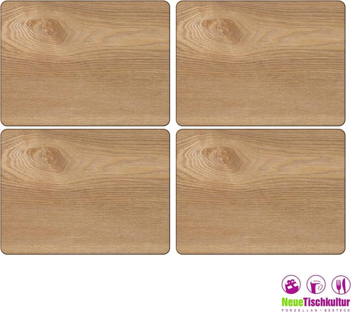 Produktbild neuetischkultur Tischset 4-tlg., Eichenfurnier (4 Stk., 21.5 x 29 cm)