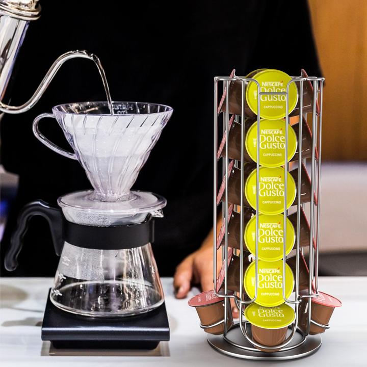 Produktbild Intirilife Kaffeekapsel Halterung für 32 Kapseln