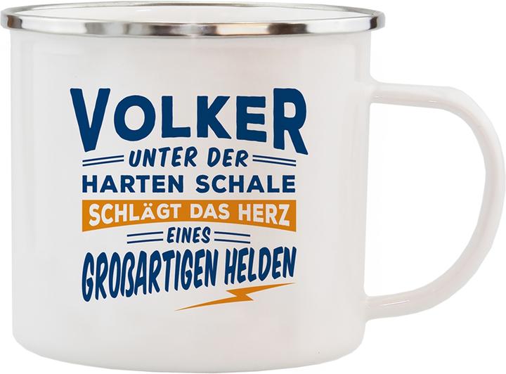 Produktbild HTI-Living Echter Kerl Emaille Becher (500 ml, 1x)