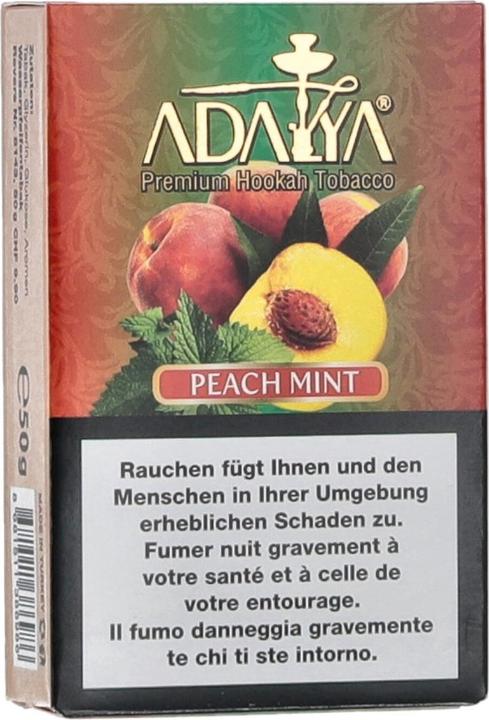 Actual product image Adalya Tabak Peach Mint 50g (Peach)