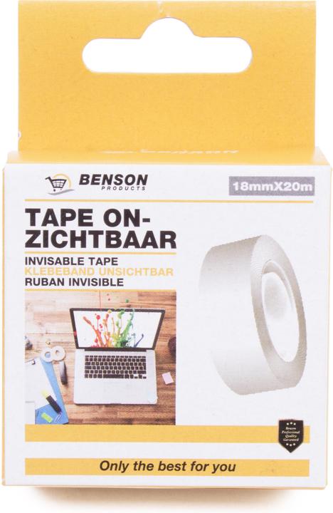 Image du produit Benson Home Ruban invisible 18 mm x 20 m (18 mm)