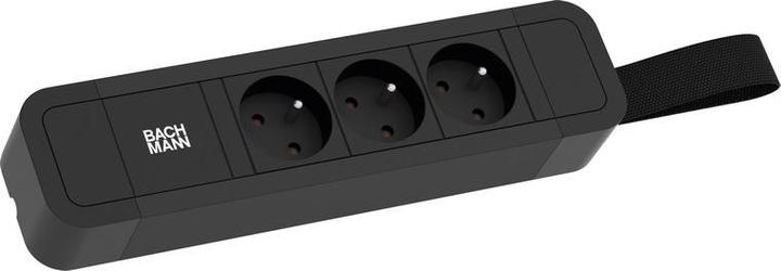 Actual product image Bachmann BACH socket strip (3 x, CEE 7/5, CEE 7/3, 2 m)