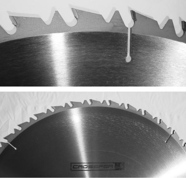 Actual product image Crossfer - HOCHLEISTUNGS HM-SÄGEBLATT HOLZ-GROBSCHNITT 700 MM Ø x 4,2mm, Bohrung 30mm, 42 Zähne