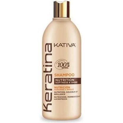 Thumbnail - Kativa, Shampoo, Keratina Shampoo Nutrition, Softness & Shine 1000 ml (1000 ml, Flüssiges Shampoo)