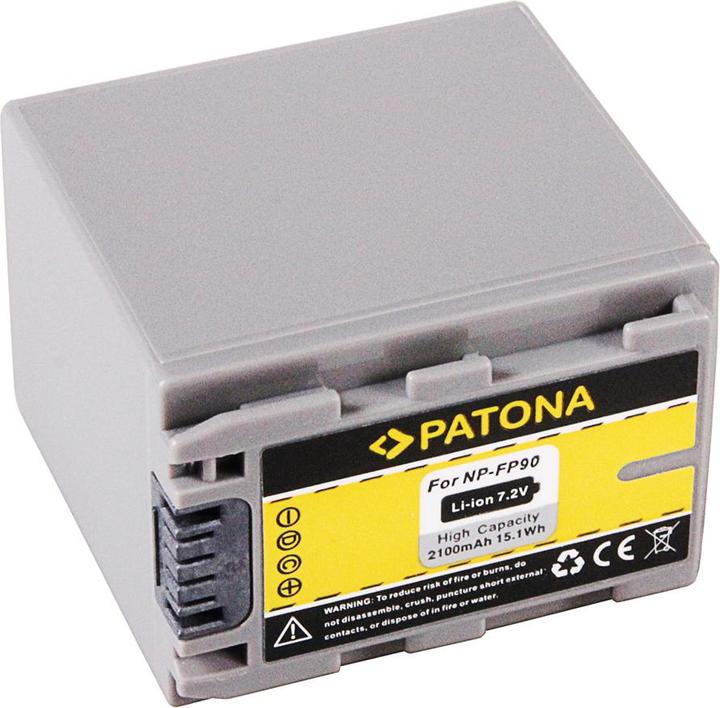 Produktbild Patona Akku f. Sony DCR-HC23 HC24 HC35 NP-FP60 FP70 FP90
