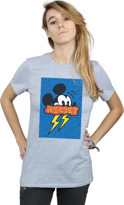 Immagine prodotto Disney Mickey Mouse 90s Flash Maglietta Ampia Donna (XL)