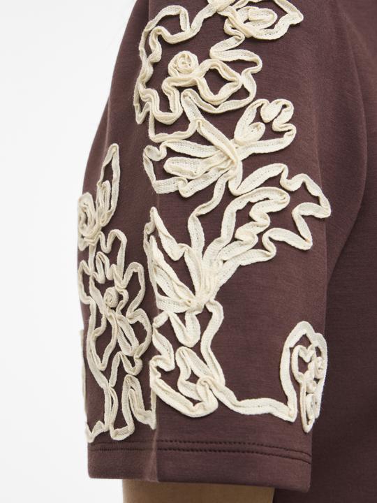 Image du produit Vila VIMIA Rundhals Sweatshirt mit kurzen Ärmeln (XXL)