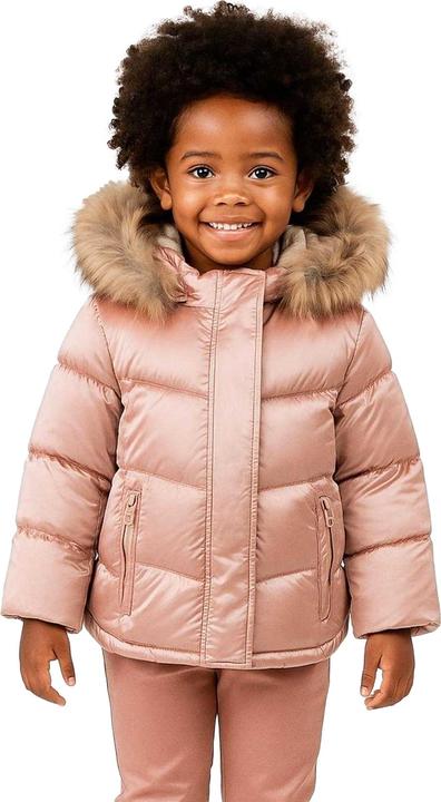 Produktbild Minoti Steppjacke Mädchen Kunstfell Winter (122)