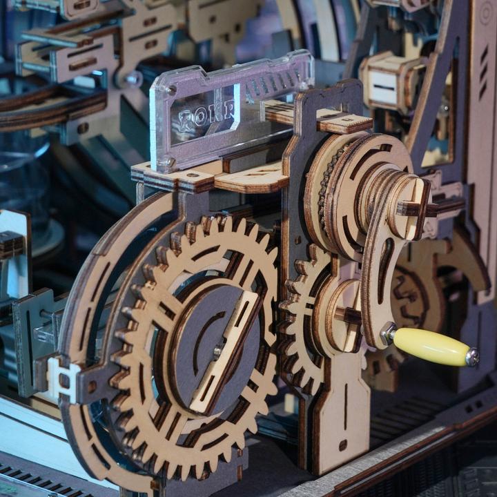 Actual product image Rokr Spaceport marble run