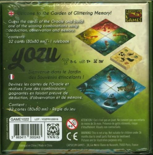 Image du produit Don't Panic Games Yozu (Français)
