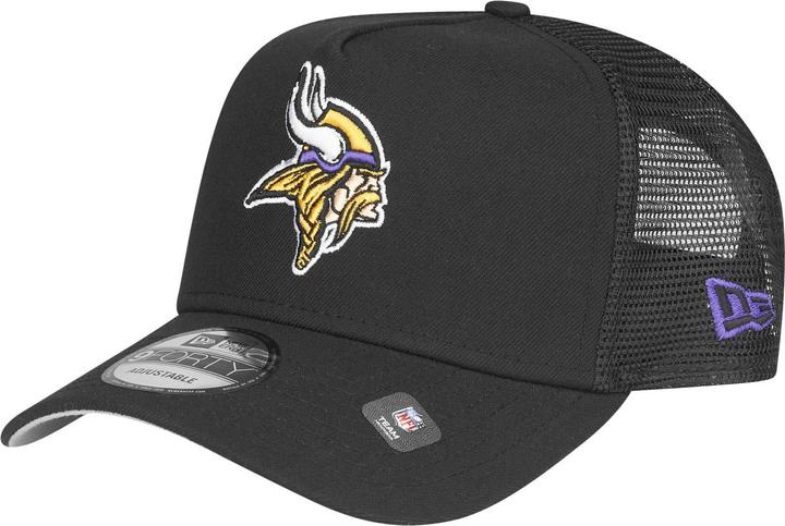 Produktbild New Era A-Frame Snapback Trucker Cap - Minnesota Vikings (One Size)