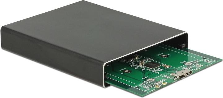 Actual product image Delock 2x M.2 enclosure, RAID, USB3.1 MicroB (M.2 2230, M.2 2260, M.2 2242, M.2)