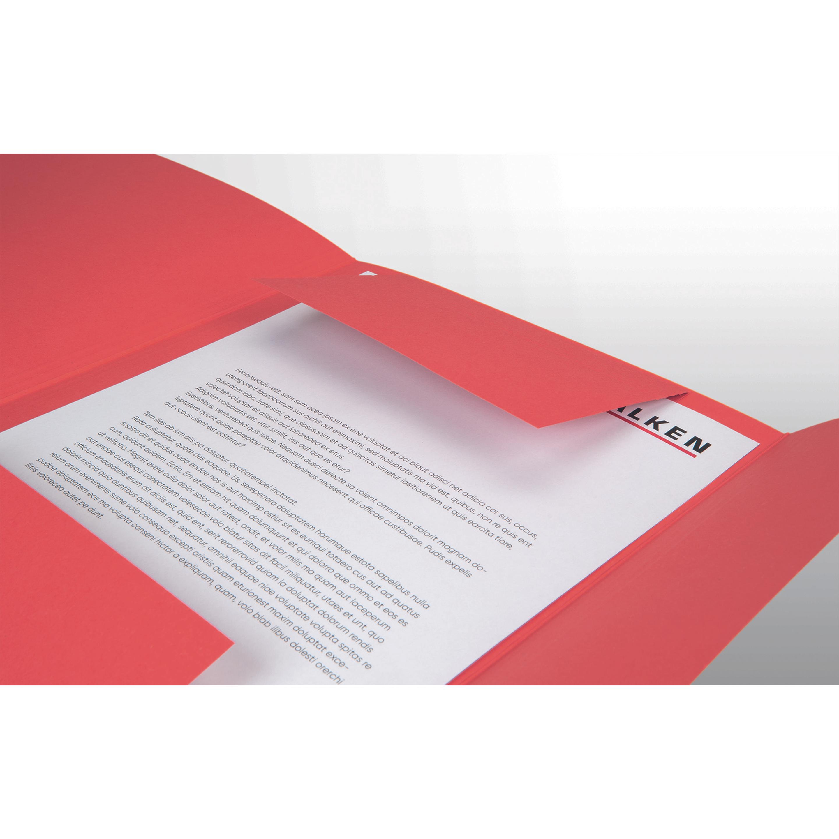 Thumbnail - 20x Falken, Mappe, Sammelmappe, DIN A4, Einschlagklappen, Manilakarton (A4, 1 x)