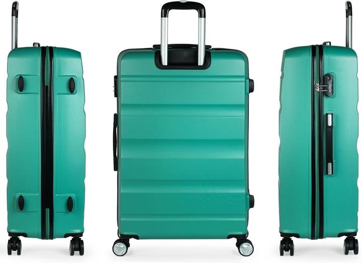 Actual product image Itaca Hartschalenkoffer mit Rollen, Zahlenschloss (97 l)