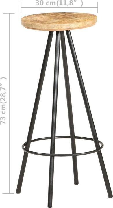 Produktbild vidaXL Barstuhl