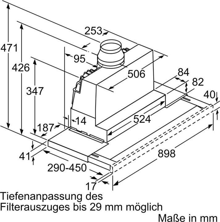 Produktbild Neff D49ML54X1 (Flachschirmhaube)