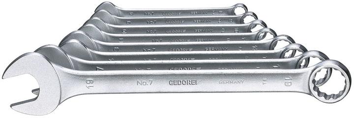 Productafbeelding Gedore Gedo combinatiesleutelset 8-delig SB7-08 | 3100227 (19 mm, 12 mm, 24 mm, 14 mm, 22 mm, 16 mm, 23 mm, 10 mm, 21 mm, 18 mm, 17 mm, 11 mm, 15 mm, 13 mm, 20 mm)